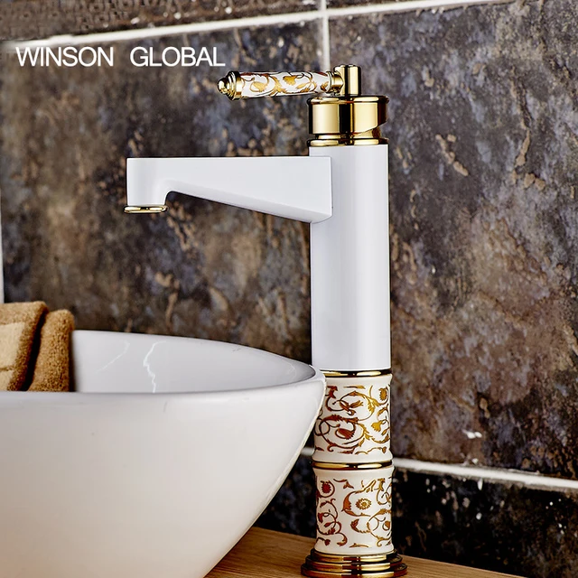 bathroom faucet contemporary concise bath faucet antique bronze