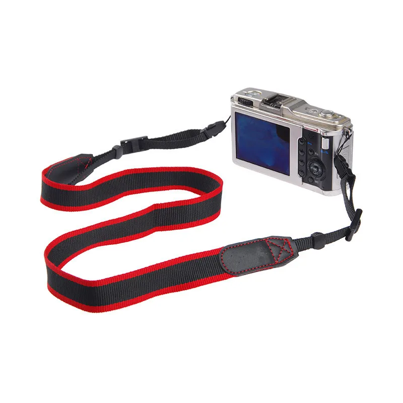 Ms. L. Meilyadigital микро одна камера шейный ремень плечевой ремень для Canon Nikon sony Panasonic Polaroid микро одиночный - Цвет: Бордовый