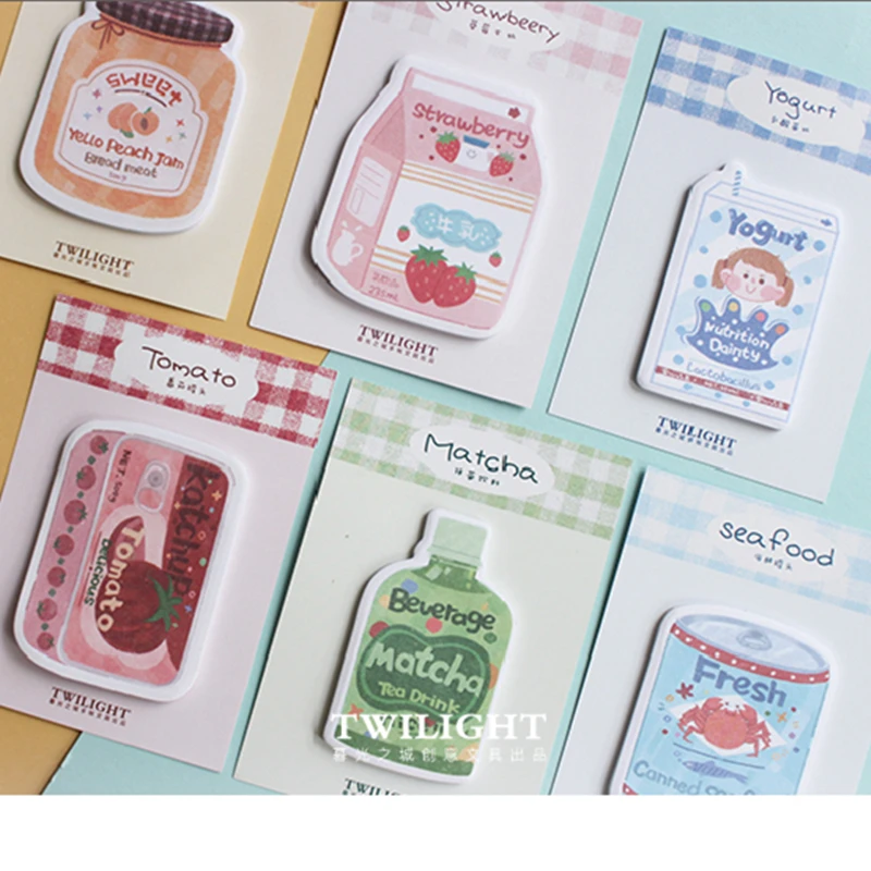 

Cute like eating sticky memo pad notepad paper message note
