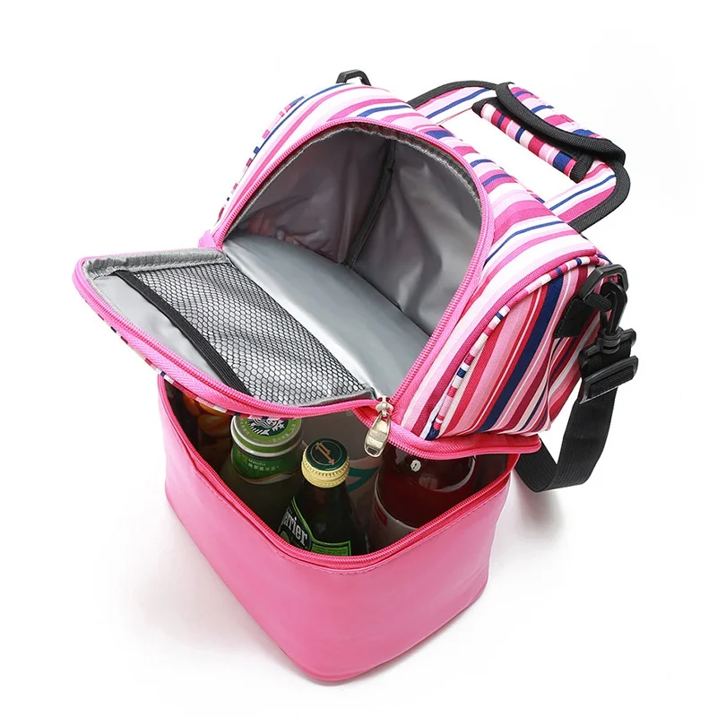 

9L Waterproof Lunch Cooler Bag Refrigerator Bag Thermos Bag for Milk lunch Box Insulation Thermal Bag Fresh Keeping Ice Pack