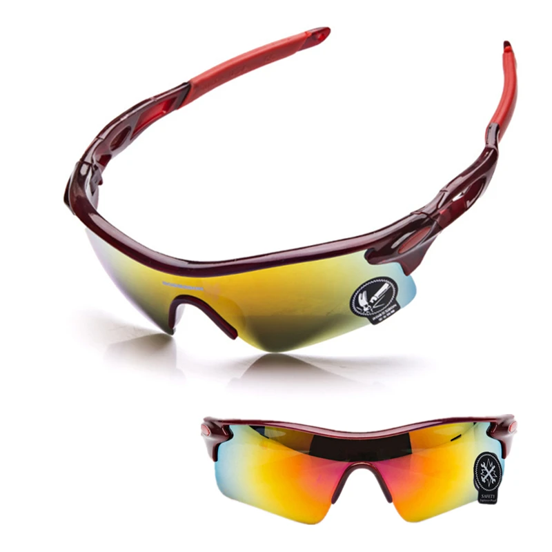 Горячая велосипед очки ультрафиолетового доказательство UV400 езда на велосипеде Солнцезащитные очки для Для мужчин Для женщин Спорт на