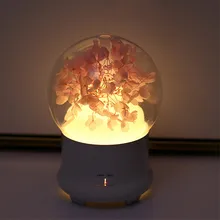 Вечный цветок ароматерапия машина мини увлажнитель воздуха с ночной подсветкой