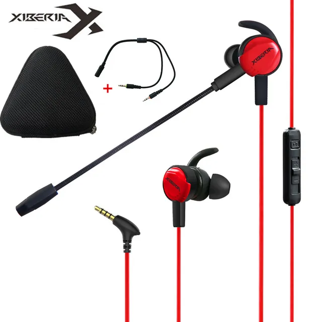 Xiberia Pc Gaming Headset In Ear Bass Earphones For Ps4 New Xbox One