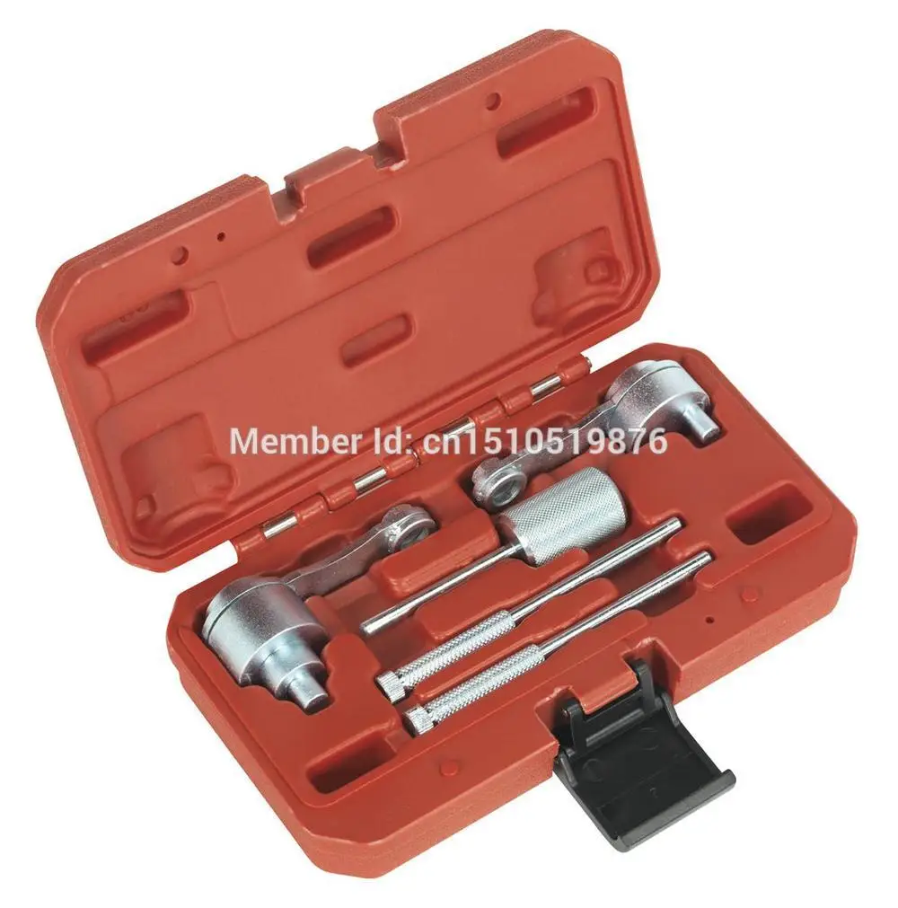 

Automotive Diesel Belt Drive Engine Locking Setting Timing Tool Set For Land Rover 2.7 & Jaguar AT2062