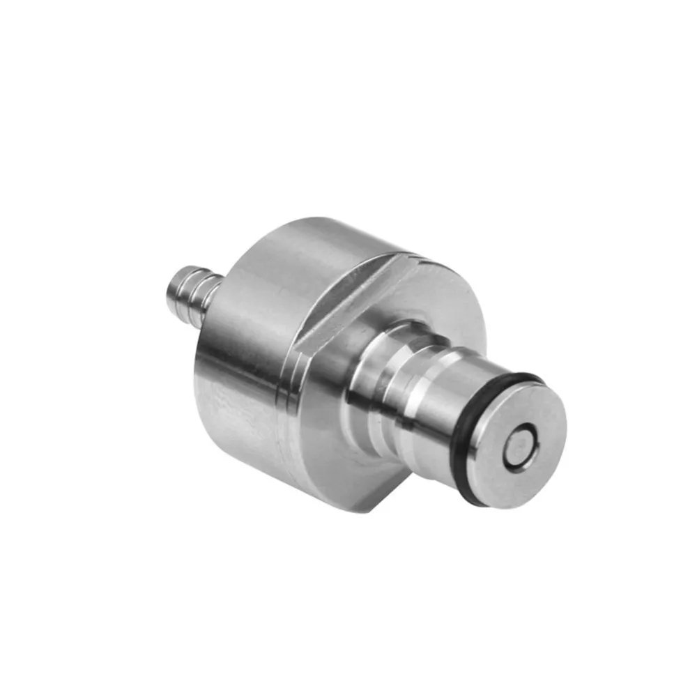 

Stainless Steel Carbonation Cap Beer Brewing Barb Ball Lock Type Homebrew Beer Fast Soda Water Soft Drink