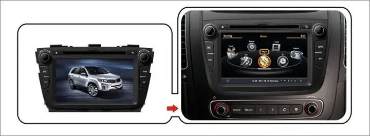 Best Liislee Car Multimedia System For KIA Sorento 2013~2014 Radio Stereo CD DVD Player GPS Satellite Nav Navigation HD Touch Screen 3