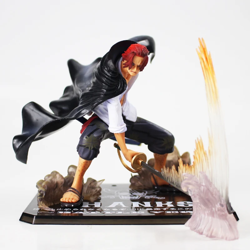 14 см одна деталь Shanks битва фигурку модель игрушки Shanks Битва ver. Фигурка для мальчиков подарок на день рождения