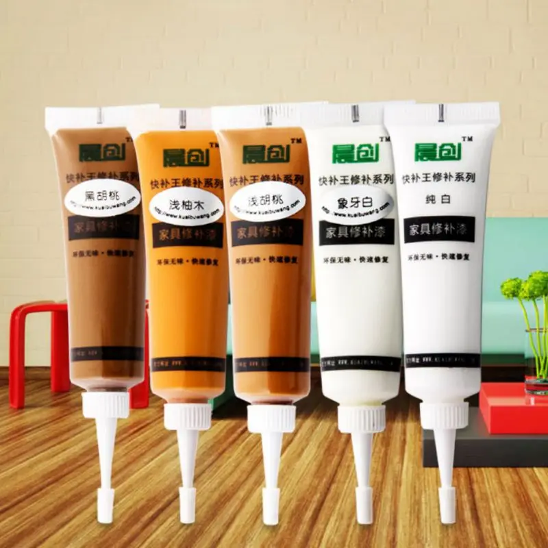 10.5*2.8cm Five Colors Solid Wood Furniture Floor Scratch Repair Paste
Fast Remover Refinishing Repair Timber Paint Tools