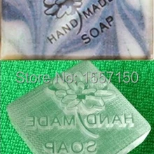 Цветок и ручной Мыло шаблон Мини поделки Мыло штамп chaprter печать 3.8*3.8 см