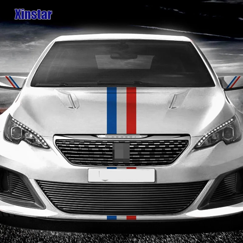 

car head sticker For Peugeot 2008 3008 208 308 206 307 508 408