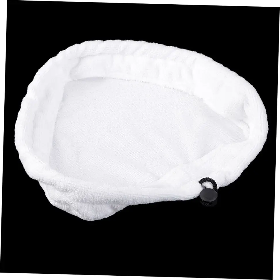 2 шт белая микрофибра моющаяся многоразовая салфетка для замены паровой швабры 30*27 см