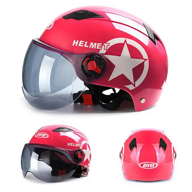 Мотоциклетный шлем унисекс летний флип-ап мотоциклетный гоночный анти-УФ Защита головы Защита для мотокросса скутер открытый шлем r20 - Цвет: 11