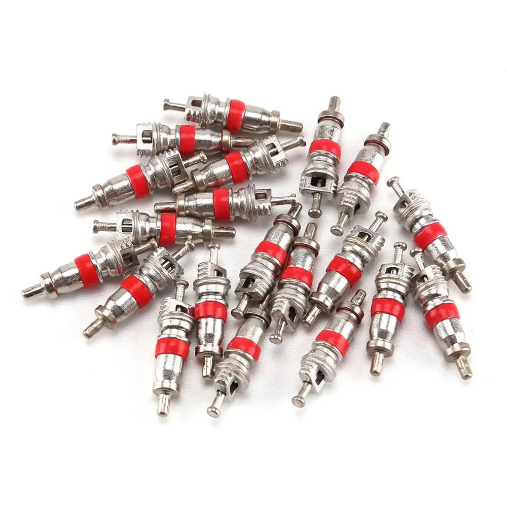 

20pcs Detachable Valve Core Replacement with Core Remover Tool for Bicycle/Car/motorcycle/ATV/ truck Valve Core Air Pump Valve