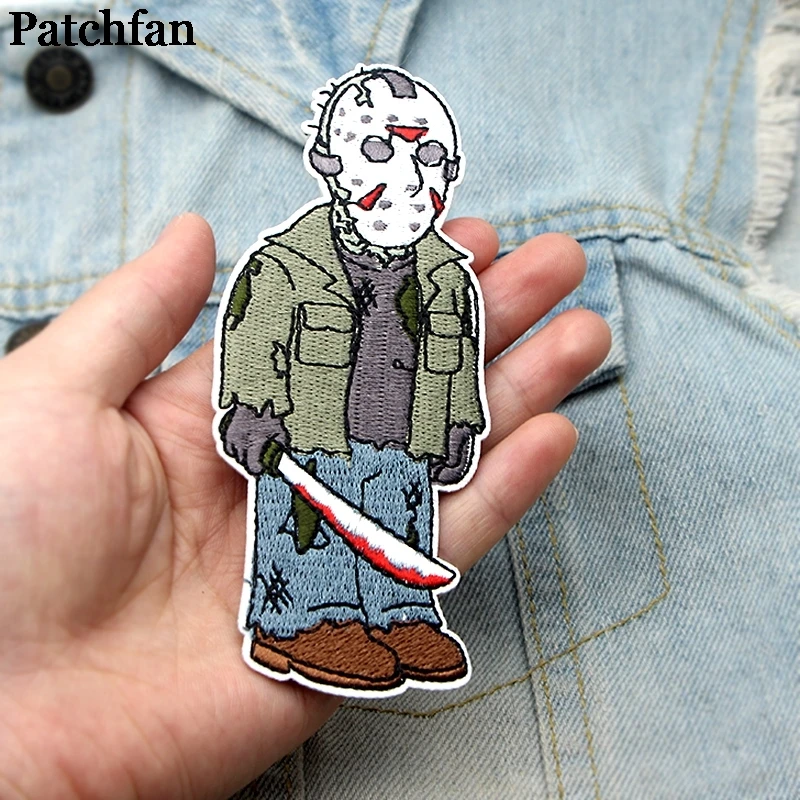 20 шт./лот Patchfan Friday 13 DIY Вышивка для аппликации, шитья утюгом на одежду Рюкзак украшения для дома наклейки значки A2091