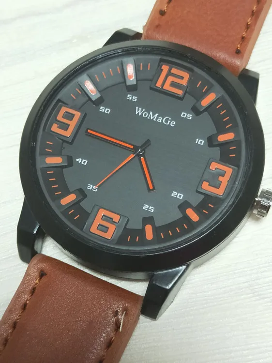 Tanio Zegarek militarny luksusowej marki mężczyźni kwarcowy analogowy zegar dla