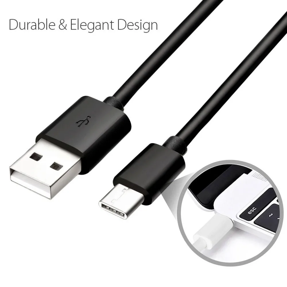 Xiaomi USB кабель type-C 1A кабель для синхронизации данных для мобильных телефонов Быстрый кабель Быстрая зарядка для my 5 a1 5X 5C 5S plus
