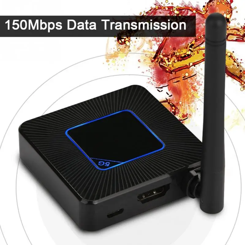 2,4G/5G Q4 HDMI+ AV выход зеркальный ключ H264/H265/1080 P DLNA онлайн беспроводной экран зеркальное отображение