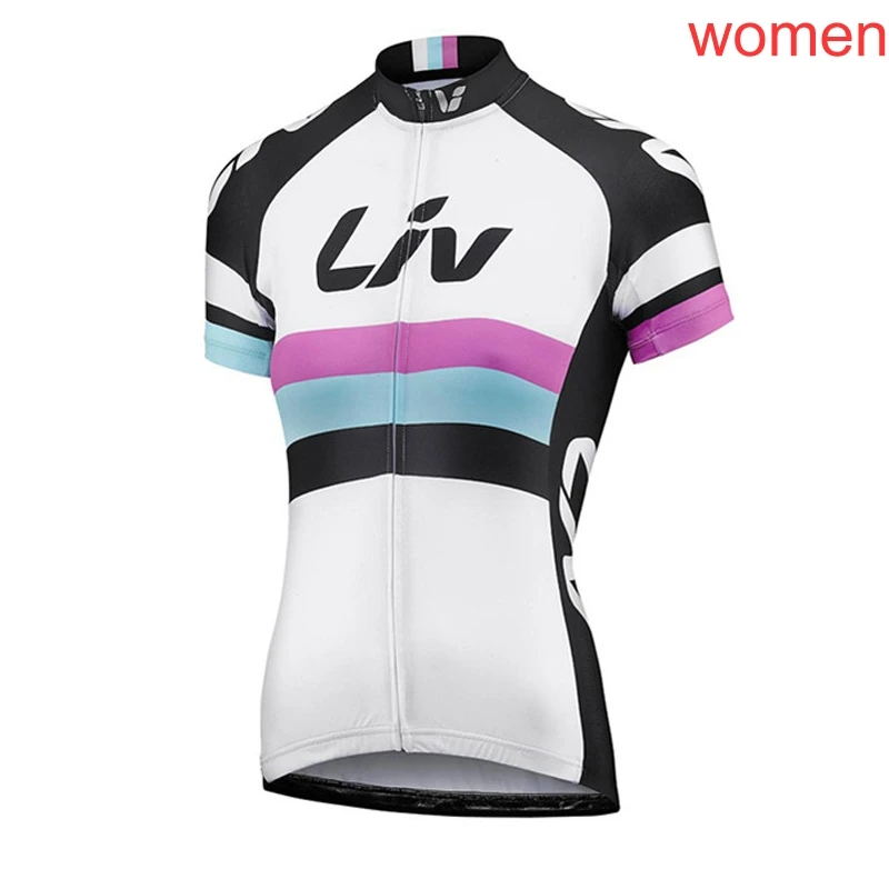 Дышащий Велоспорт Джерси LIV женский дорожный велосипед Джерси велосипедная одежда короткий рукав рубашка Ropa Ciclismo гоночные Топы K071606 - Цвет: 03