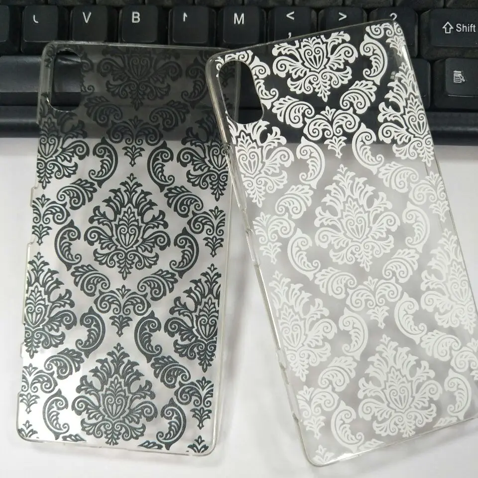 

Case For Lenovo Vibe Shot Z90 Z90-7 Z90a40 5.0 Damask Flower Stylish Perfect Design Stand For Lenovo Z90 phone case cover Shell