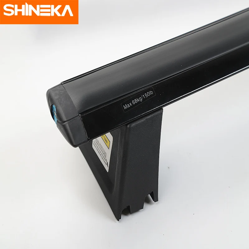 SHINEKA أرفف لسقف السيارة و صناديق ل جيب جراند شيروكي 2011-2016 سيارة من سبيكة الألومنيوم سقف رف أمتعة عبر القضبان ل جراند شيروكي