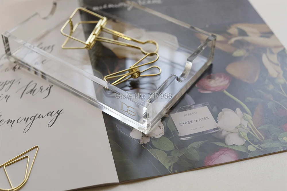 Acrylic Notepad holder-6