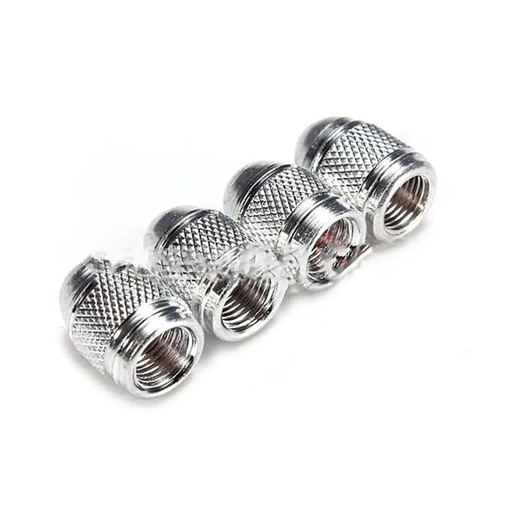 

4Pcs Car Metal Bullet Exterior Wheel Tyre Air Valve Stems Dust Cover Cap