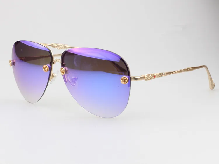 Новые Моды Марка Дизайнер женщины солнцезащитные очки моды Красочные солнцезащитные очки Тонкие Ноги металла зеркало Óculos Де Золь