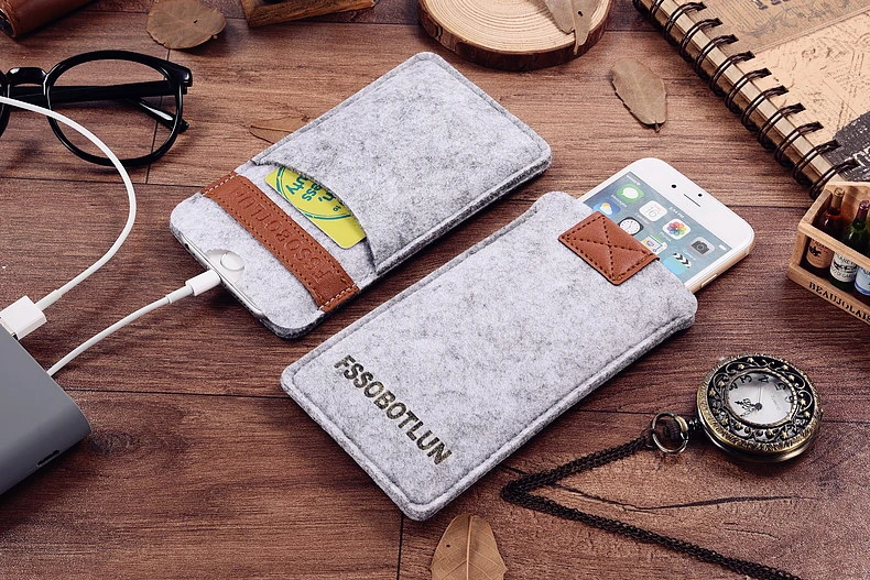 FSSOBOTLUN, 6 стилей для Xiaomi Redmi Note 8 Pro 6,53 дюймов Чехол ручной работы из шерстяного войлока чехол для телефона рукав карман сумка
