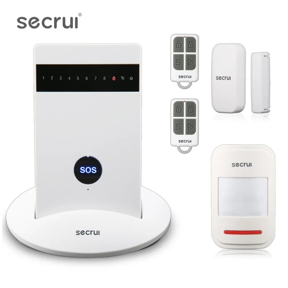 

Newest Wireless Alarm Systems Security Home Burglar Alarm System Android IOS APP Remote Controlled GSM Voice Prompt