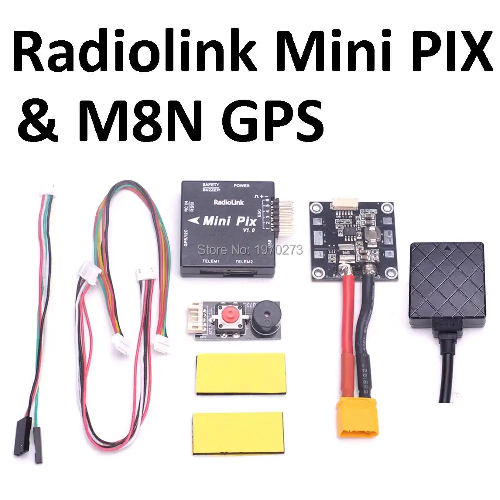 Radiolink Mini PIX + Mini M8N GPS Flight Control Vibration Damping by