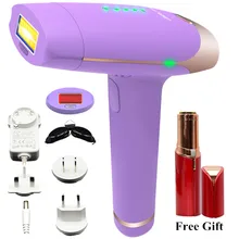 

Lescolton Epilator 100~240V Rechargeable Permanent Laser Hair Removal Automatic or Manual for Whole Body Depilador a Laser