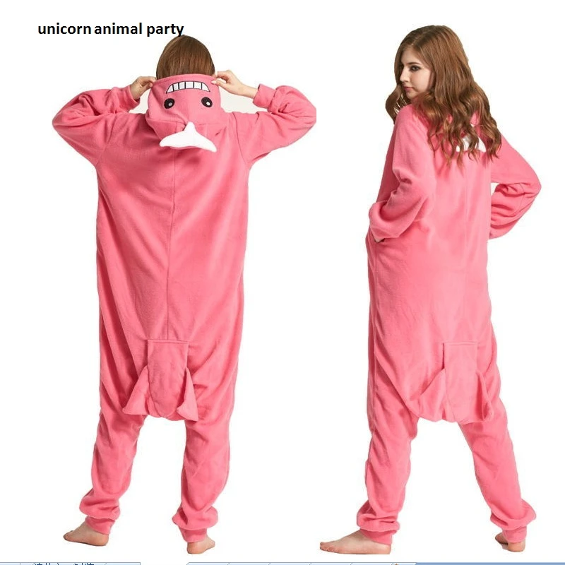 Adult Kangaroo Onesies Pajamas Cosplay Animal Homewear Sleepwear Jumpsuit Costume Women Men