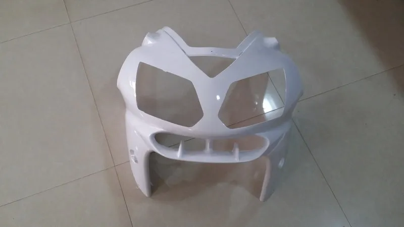 

GZYF For KAWASAKI NINJA ZX12R 2003 Upper Front Fairing Unpainted White Injection Mold Motorcycle Spare Parts 1 Piece