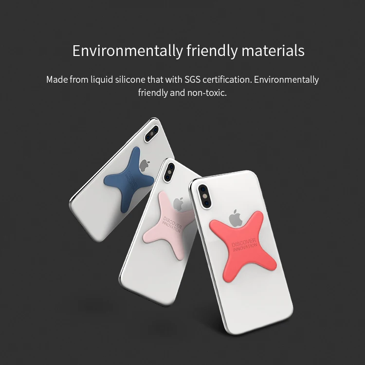 NILLKIN x магнитные пластины для Samsung Galaxy S9 S8 плюс Примечание 8 Беспроводной автомобиля Зарядное устройство площадку палка силиконовый держатель для iPhone X 8 плюс