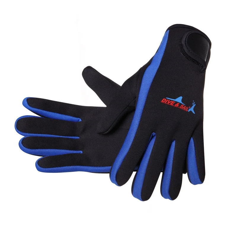 Новые 1,5 мм Неопреновые плавательные перчатки, противоскользящие перчатки для дайвинга, серфинга, скретч, женские теплые мужские - Цвет: For Men L