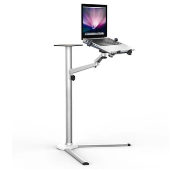 

3 in1 UP-8 Aluminum Alloy 7-13" Tablet PC+ Smartphone Holder + Laptop Floor Stand Rotary Swivel Height range 31-108cm