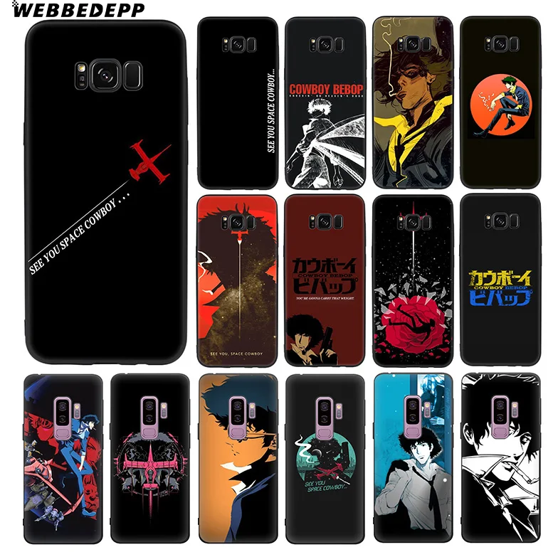 WEBBEDEPP Cowboy Bebop аниме Мягкий ТПУ силиконовый чехол для Samsung Galaxy S10 S10e S9 S8 Plus S7 S6 Edge &amp J6