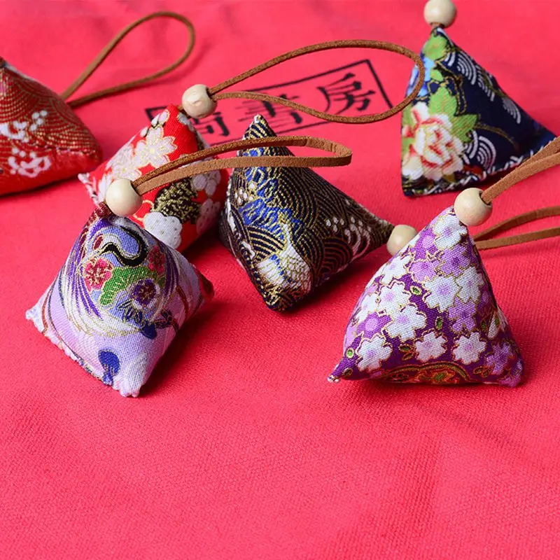Handmade Rice Dumpling Fragrance Wormwood Sachet Mosquito Repellent For Home Living Room Car Pendant Air Fragrance Sachets
