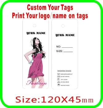 

print your logo your shop name on tags Custom girl skirt clothes tags ,Wholesale 500PCS free shipping 300gsm Paper