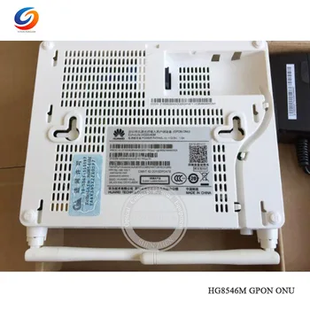 

Best price English firmware HG8546M GPON ONU 1GE+3FE+WIFI, EU adapter, simliar to F673A EU adapter
