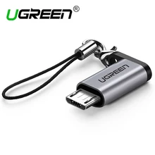 Ugreen usb c для micro usb кабель зарядного устройства конвертер для Samsung Galaxy A7 huawei xiaomi redmi usb type c адаптер зарядное устройство