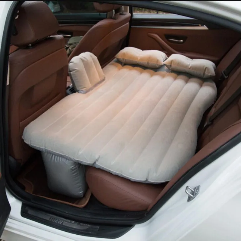 Водонепроницаемая надувная кровать для автомобиля, надувной матрас, подушка на заднее сиденье+ 2 подушки для путешествий, кемпинга, авто стиль