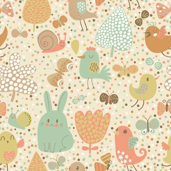 

Artistic cartoon animal printed newborn baby photo backdrops Art fabric backdrop for studio baby girl boy backgrounds D-9852