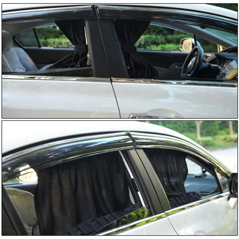 2pcs 50L Car Side Window Curtains Kit UV Protection Automotive Window Sun Visor Cover Car Interior Curtain Sun Shade 50*47cm 2pcs 50L Car Side Window Curtains Kit UV Protection Automotive Window Sun Visor Cover Car Interior Curtain Sun Shade 50*47cm