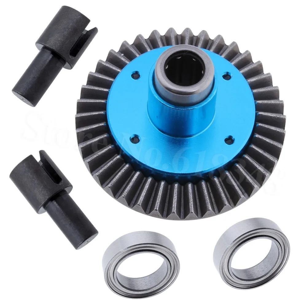 Металлический HSP 02024 алюминиевый односторонний Diff Gear полный 1/10 обновления частей