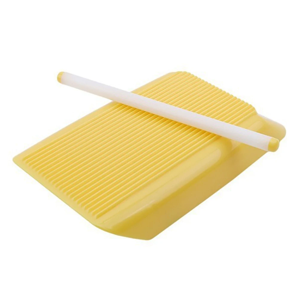 Полезный ABS креативный макароны DIY Форма спагетти паста кухонный ручной набор инструментов для приготовления пищи Кухонные принадлежности для готовки желтый