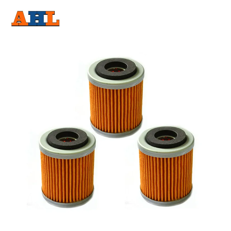 3 Pack Oil Filter For Yamaha YFM350 Bruin Auto 350 Hunter 2X4 4X4 - Foto 2