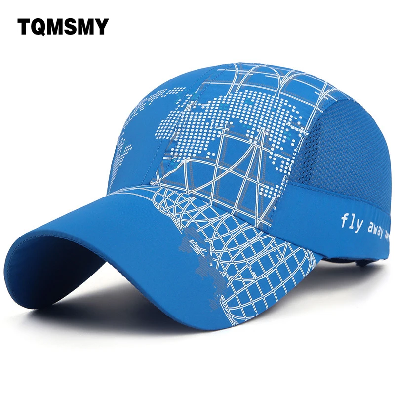 

TQMSMY 2017 Summer Baseball Cap Men Breathable Quick-Drying Man Mesh Hats Women Baseball hat Sunshade Caps DH02TM