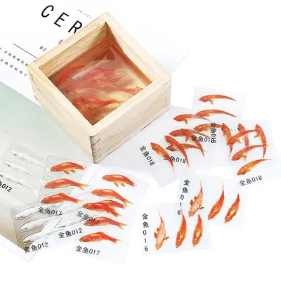 

5pcs/lot Goldfish Shape material Phone Stickers With use of Mold Making Mould Jewelry Tool filling for DIY jewelry