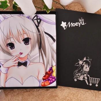 

Japanese Anime Yosuga No Sora Sexy Bunny Girl Hugging Body Pillow Case Cover Long Otaku Adult Pillowcase 160*50cm